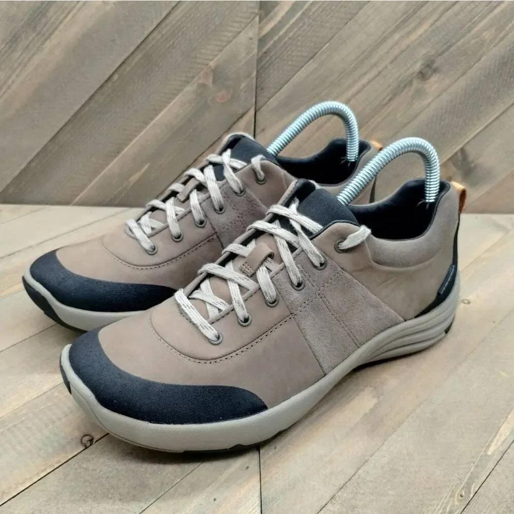 Clarks Wave Andes Waterproof Outdoor Sneakers Womens Size 8.5 M Sage Shoes